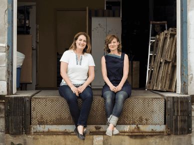 Founders of Ketto Design, Julie and Catherine smiling