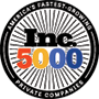 Inc. 5000 Fastest Growing Companies seal