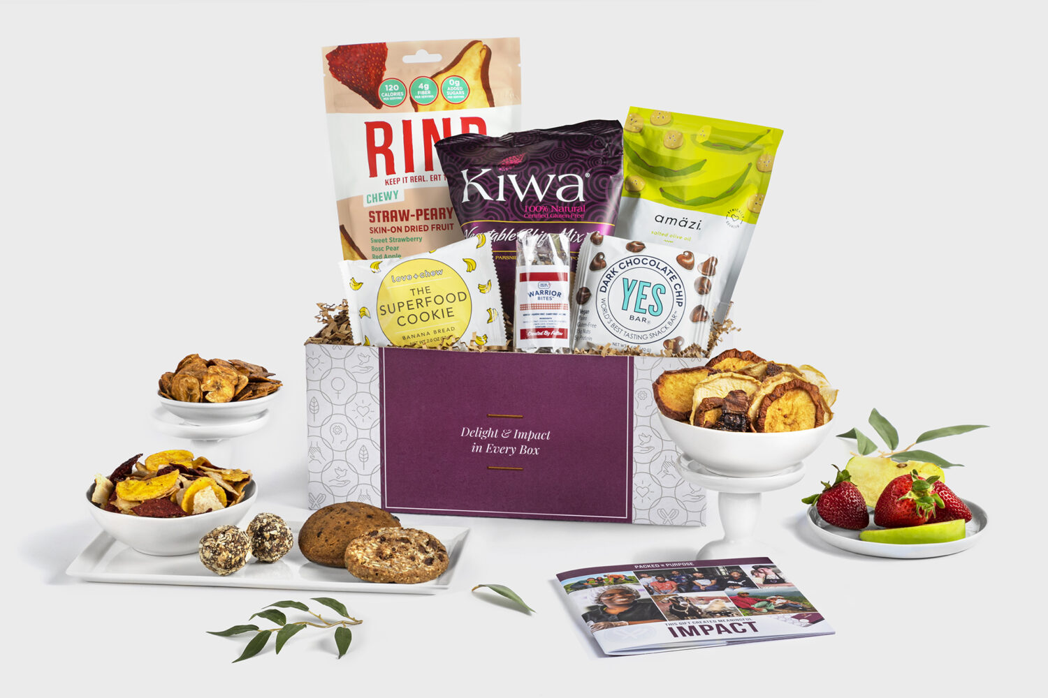 Scrumptious Healthy Snacks Gift Box