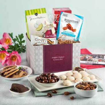 Gourmet Treats for Mom Gift Basket for Mother's Day