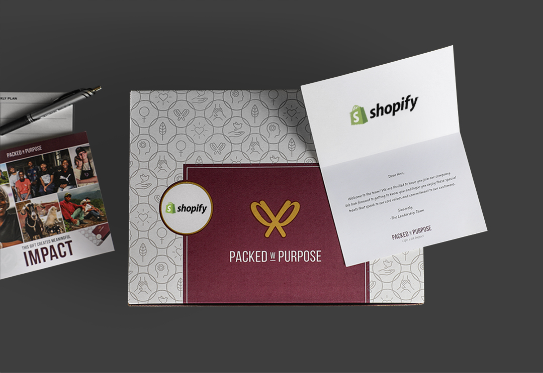 Branded Box and Message Card