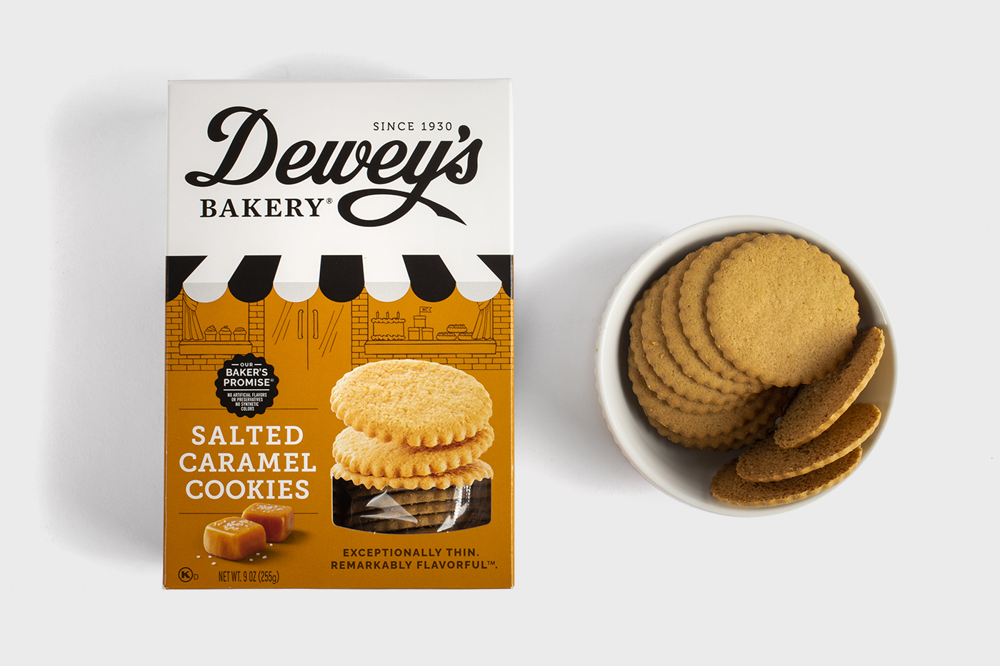 Dewey's salted caramal cookies