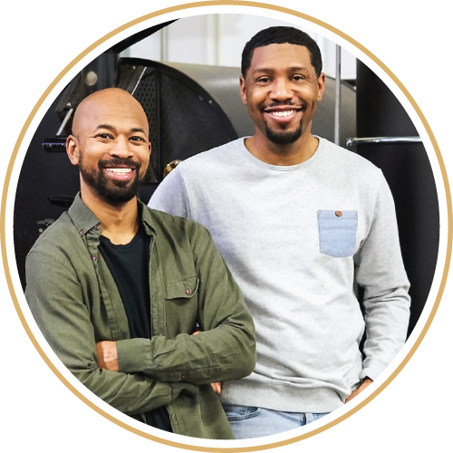 Pernell and Rod, Founders of BLK & Bold coffee