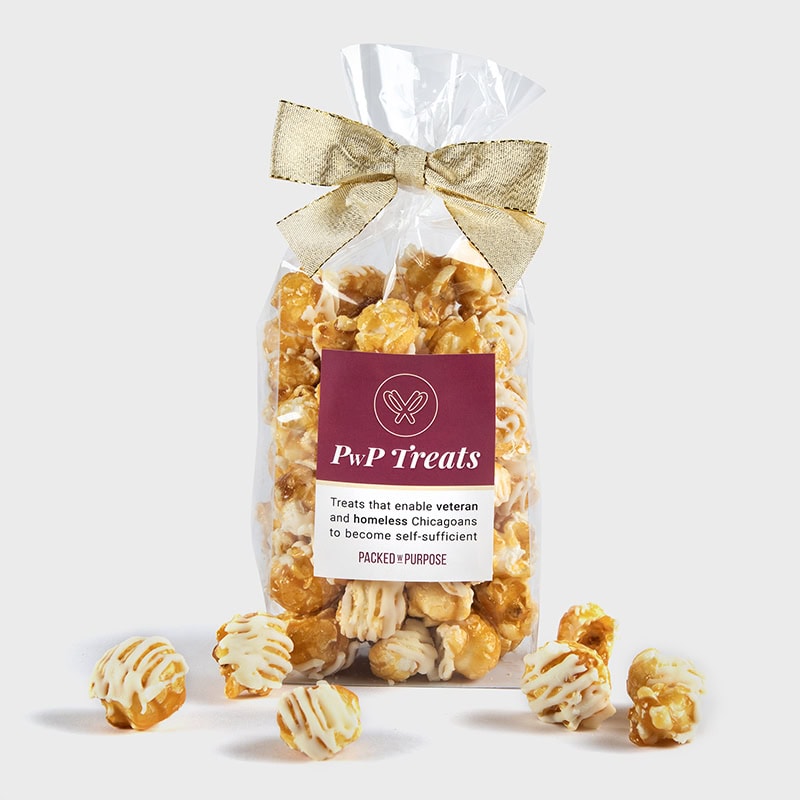 PwP White Drizzle Caramel Corn