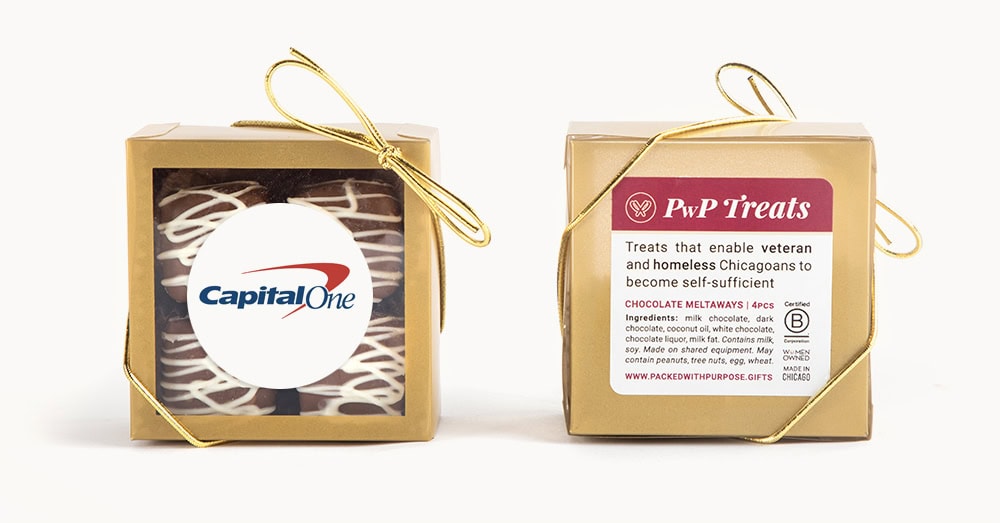 Branded PwP Chocolate Meltaways