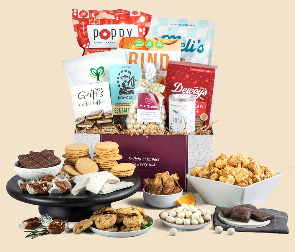 Thoughtful Treats gift basket