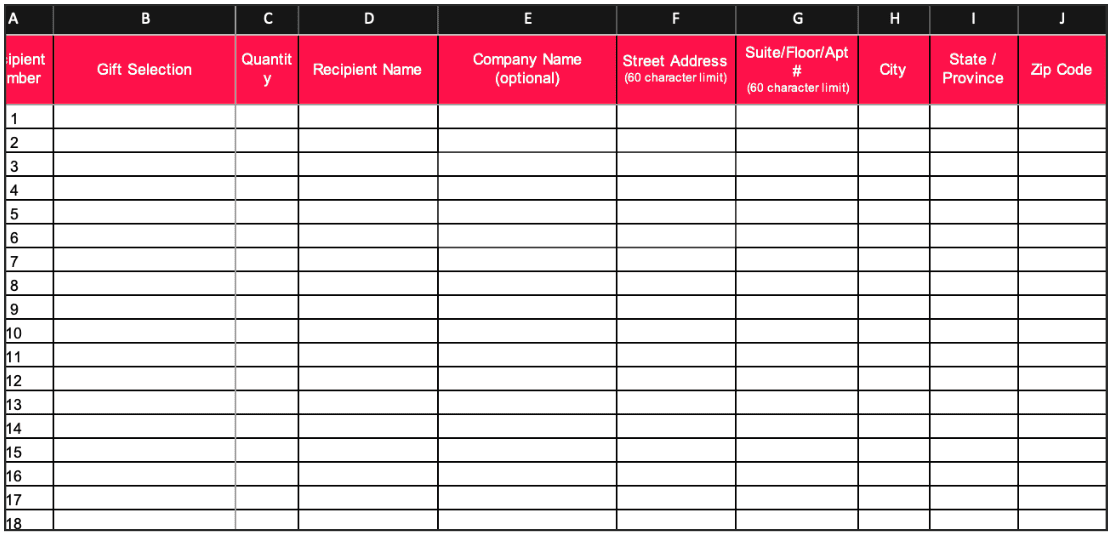 PwP Address Form