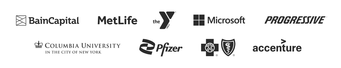 Logos of trusted clients