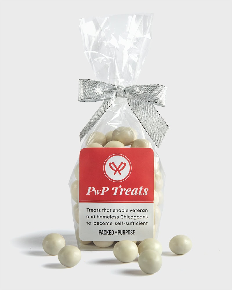 White pretzel balls