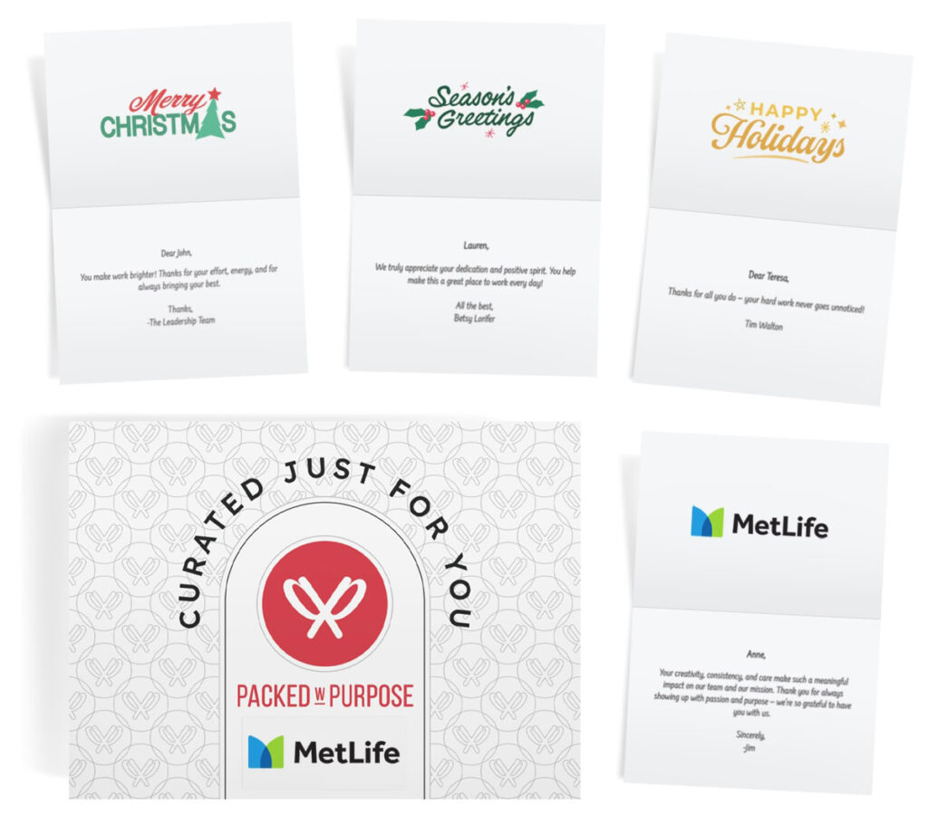 Branded Box and Card samples