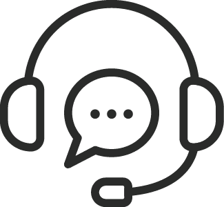 Dedicated service representative icon