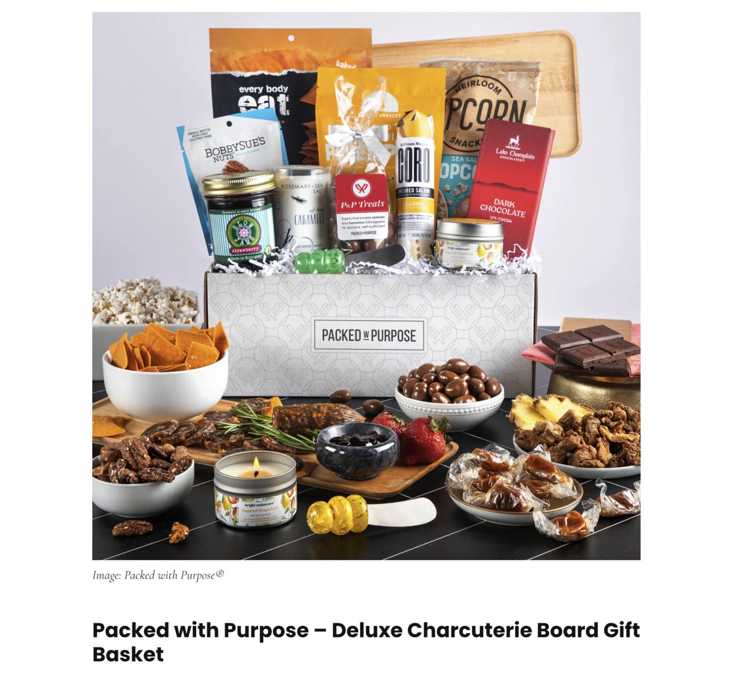 Deluxe Charcuterie Gift feature