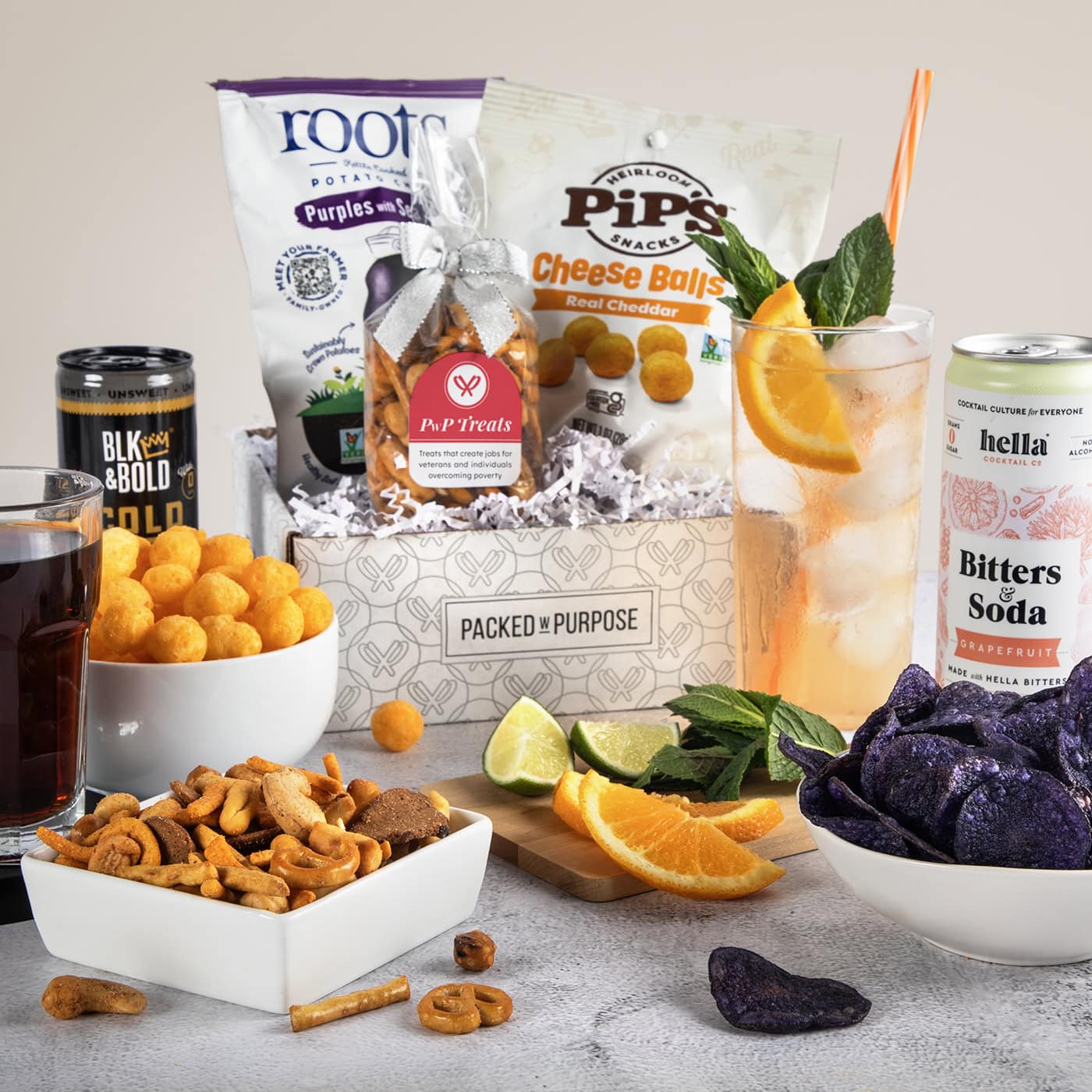 Sips & Savories gift box
